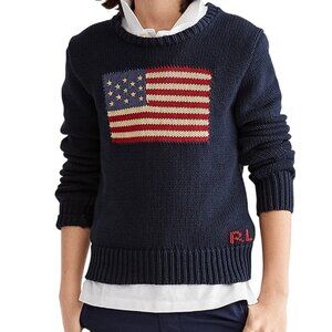 Polo Ralph Lauren Boy's Crewneck Flag Sweater
